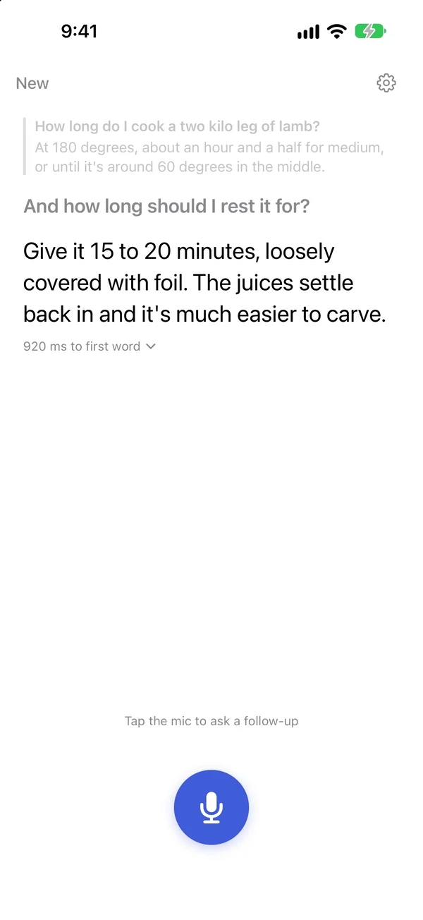 A follow-up, And how long should I rest it for, under the faded question before it about cooking a two kilo leg of lamb, answered with 15 to 20 minutes loosely covered with foil